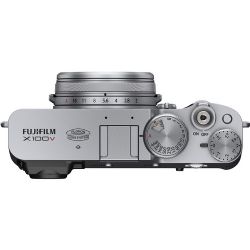 FUJIFILM X100V Digital Camera (Silver)