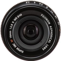 FUJIFILM XF 16mm f/2.8 R WR Lens (Black)