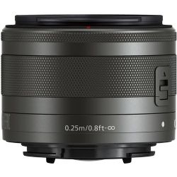 Canon EF-M 15-45mm f/3.5-6.3 IS STM Lens (Graphite)