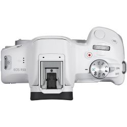 Canon EOS R50 Mirrorless Camera (White)