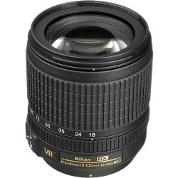 Nikon 18-105mm f/3.5-5.6G ED VR AF-S DX Nikkor Autofocus Lens