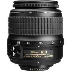 Nikon 18-55mm f/3.5-5.6G ED II AF-S DX Zoom-Nikkor Autofocus Lens