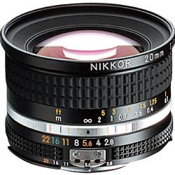 Nikon 20mm NIKKOR f/2.8 AIS Manual Focus Lens