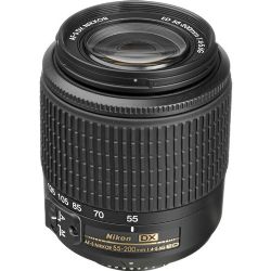 Nikon 55-200mm f/4-5.6G ED AF-S DX Autofocus Lens