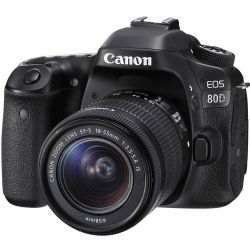 Canon EOS 80D DSLR Camera W/ 18-55mm Lens