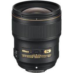 Nikon AF-S NIKKOR 28mm f/1.4E ED Lens