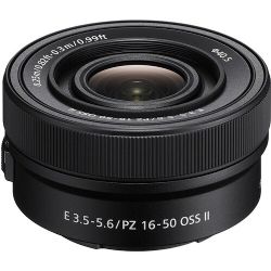 Sony E PZ 16-50mm f/3.5-5.6 OSS II Lens (Sony E, Black)